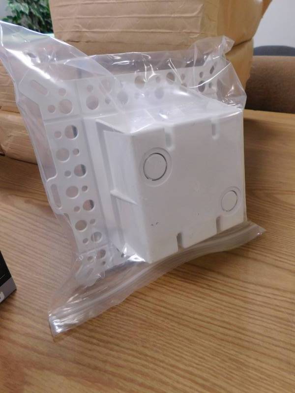 lot 14 image: NEW Vertical In Box Low Profile Non-Metallic Keypad Enclosure