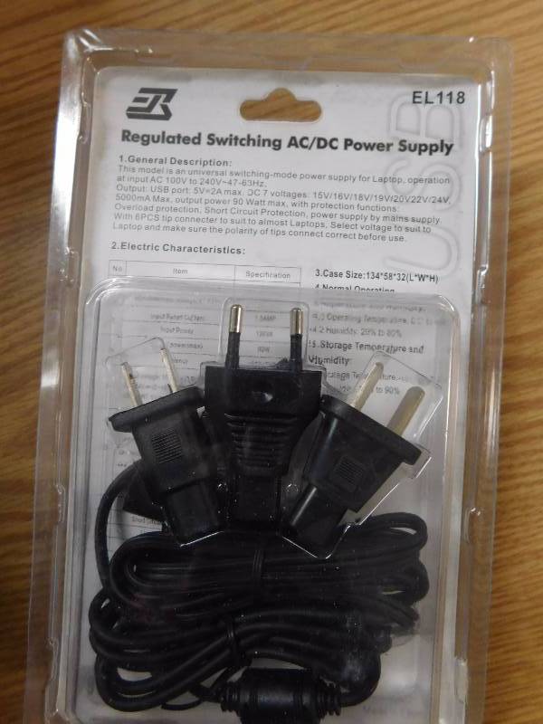 lot 16 image: NEW EL188 Regulated Switching ACDC Power Supply