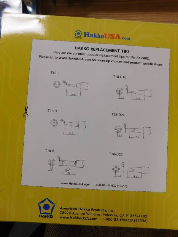 lot 17 image: Hakko FX-888D Digital Soldering Station
