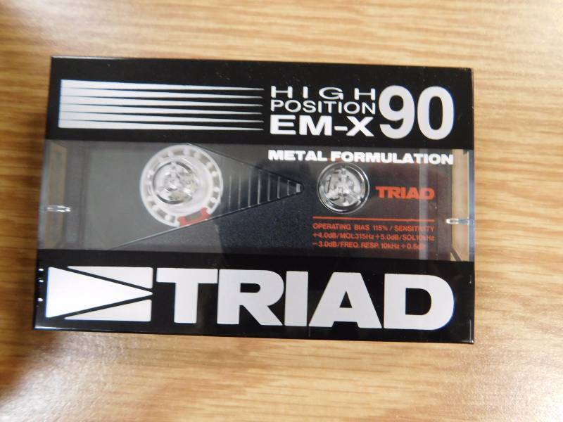 lot 20 image: 20 Triad High Position EMX 90 Metal Cassette Tapes