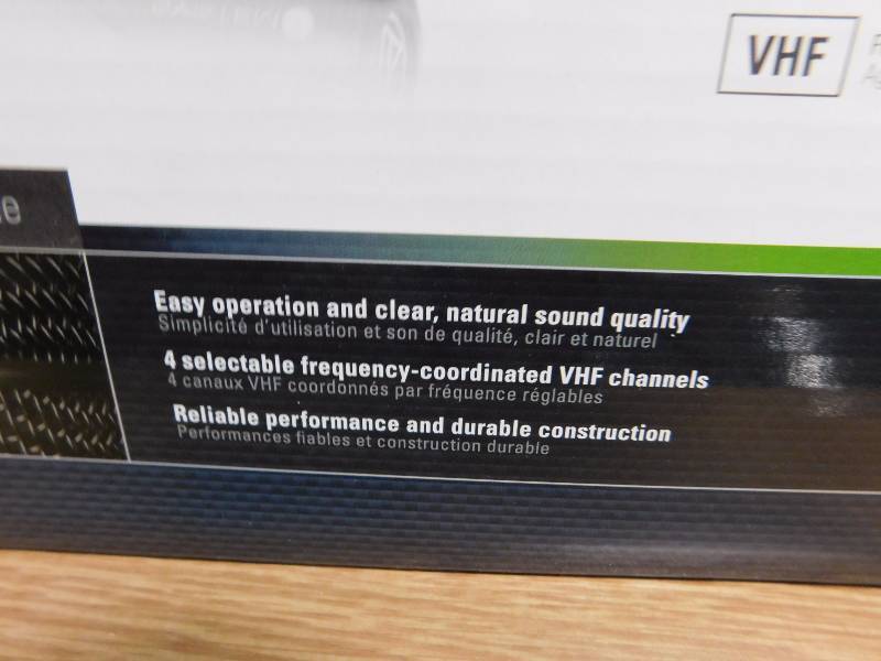 lot 28 image: NEW Audio - Technica Wireless System 9