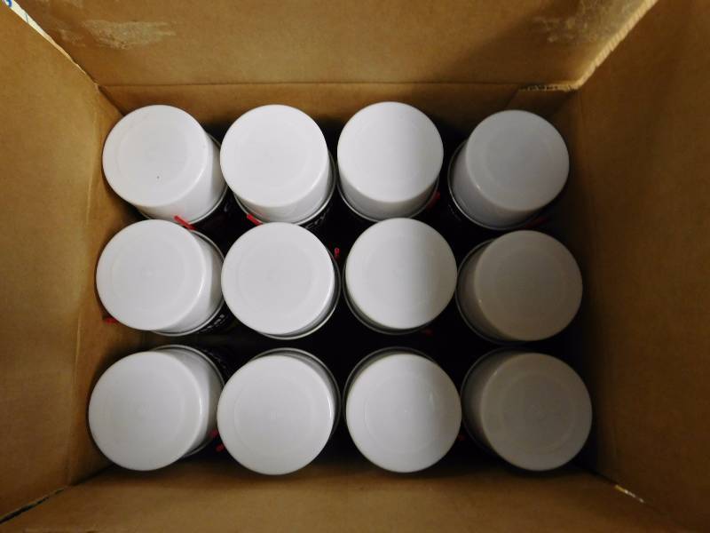lot 36 image: 12 cans of Easy Spray Crystal Clean