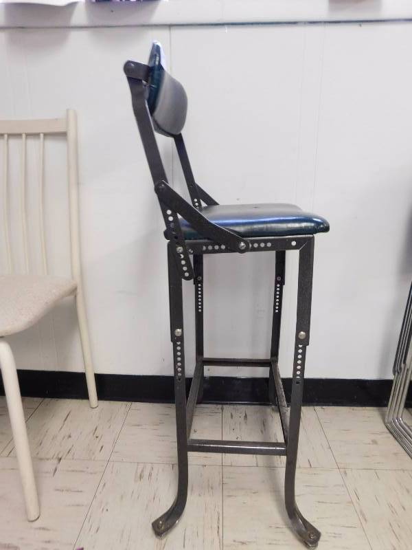 lot 82 image: Metal Stool