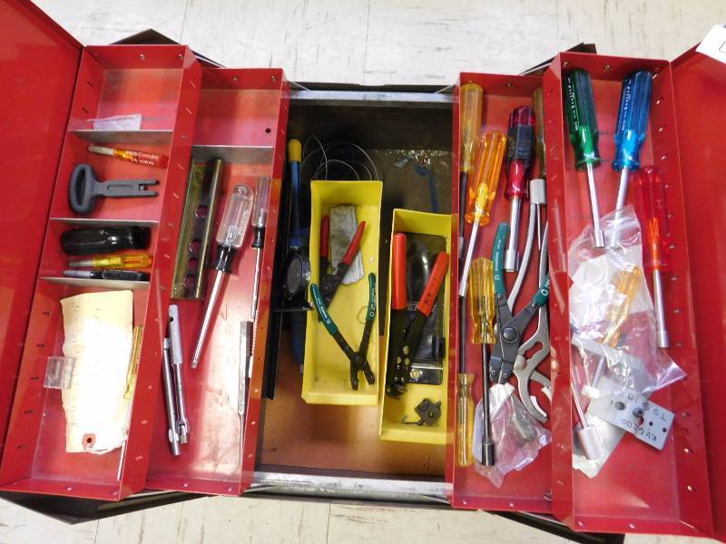 lot 87 image: Two Metal Tool Boxes