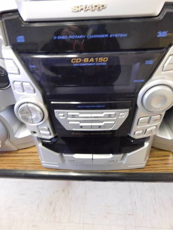 lot 94 image: Sharp Stereo System wRemote Control