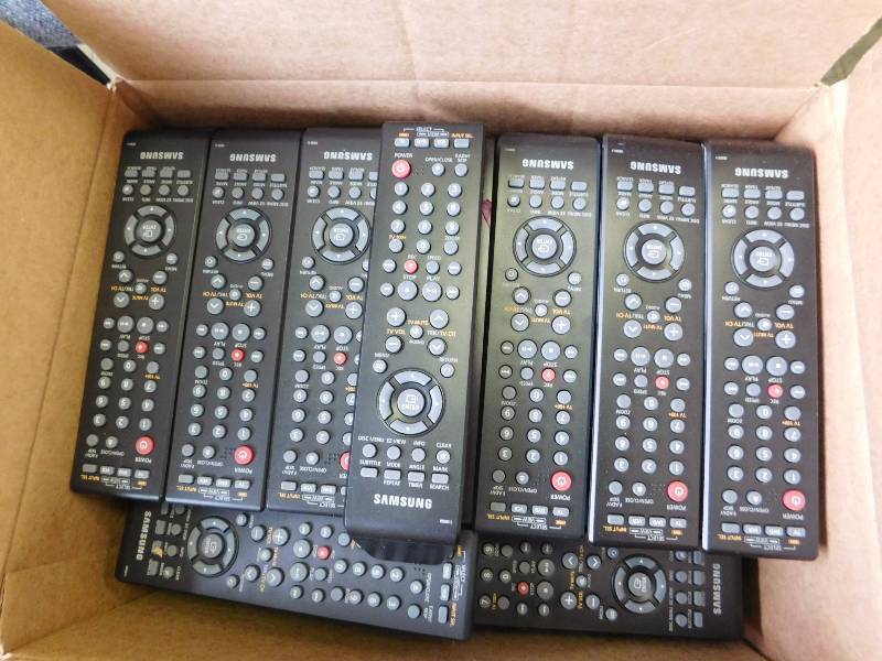 lot 111 image: Lot of 41 Samsung Remotes