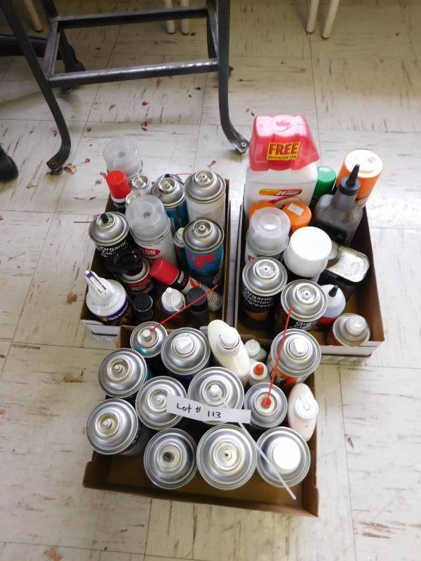 lot 113 image: Misc Lot of Cleaners