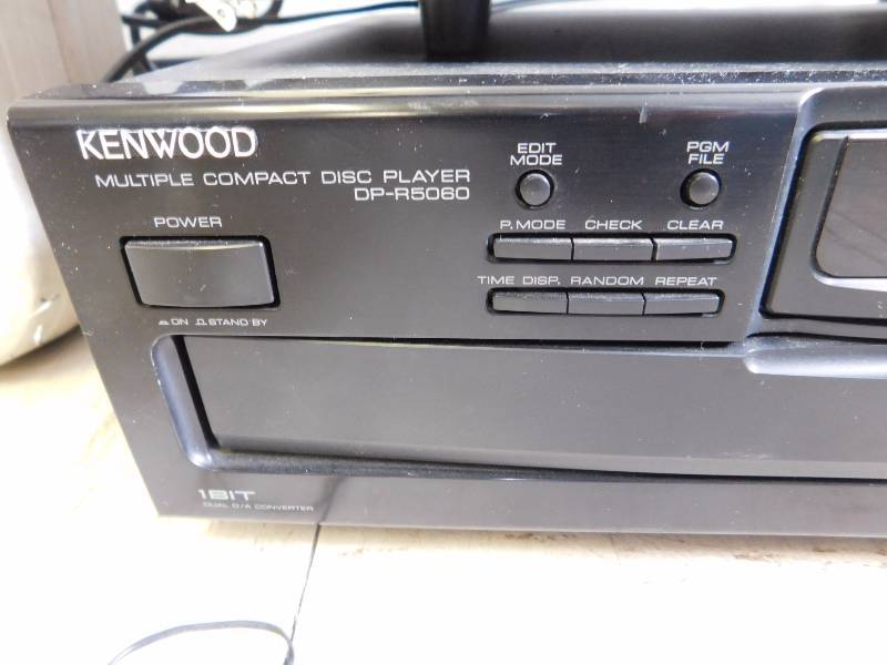 lot 140 image: Kenwood CD Disc Player, Tascam 302 RecorderPlayer, Toa BG-115 Amplifier, Epron Eraser