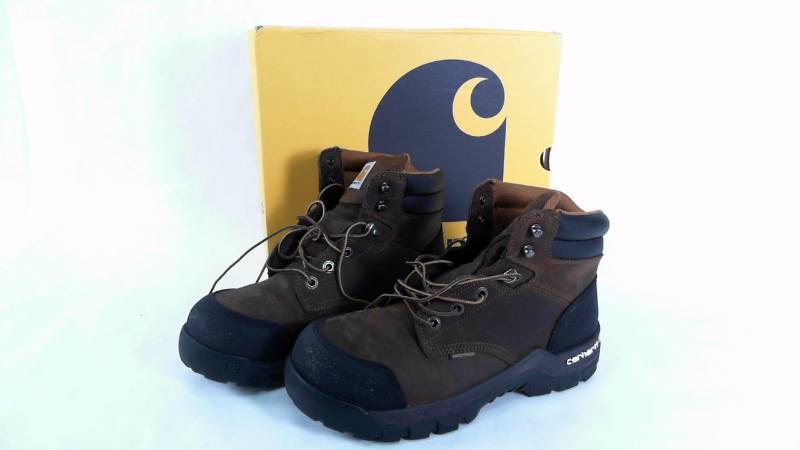 lot 1006 image: Carhartt MN 6 Rugged Flex Wat Dark Brown Shoe  Shoes  Boot  Boots - Size 10