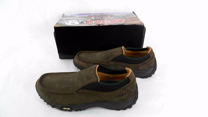 lot 1043 image: Mens Rocky SilentHunter Casual Brown Shoe  Shoes - Size 12