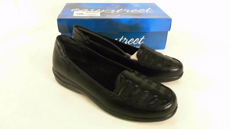 lot 1037 image: Womens Easy Street Genesis Womens Co Black Shoe  Shoes - Size 10