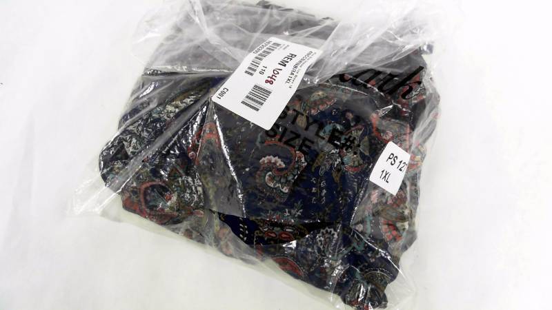 lot 1048 image: Womens Plus Size Desiree Tee Brown Shirt  T-Shirt Top - Size 1XL