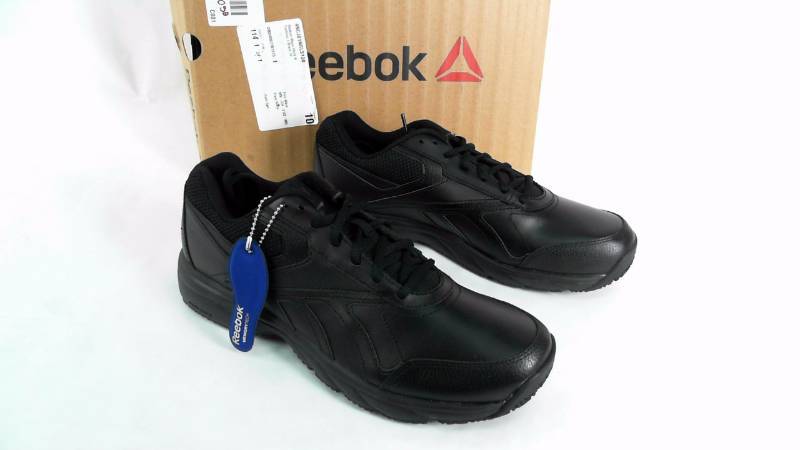 lot 1052 image: Reebok Mens Work N Cushion 2 Black Shoes - Size 10