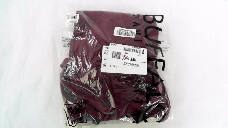lot 1066 image: Mens BUFFALO DAVID BITTON MENS  NI Red Long Sleeve Shirt - Size X Large
