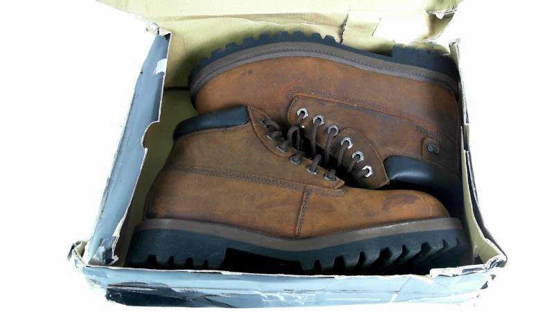 lot 1070 image: Mens Skechers MN Verdict 6 Eye Boot Brown Boots - Size 10