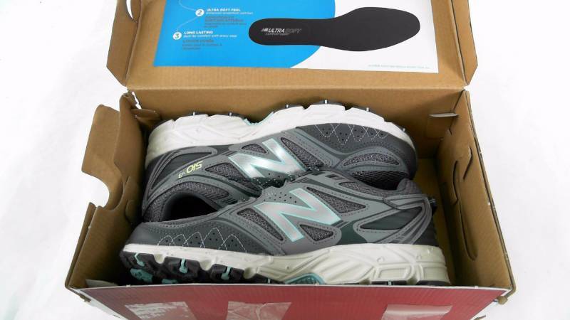 lot 1073 image: Womens New Balance 510 Athletic  Running Shoes Gray-Blue - Size 8