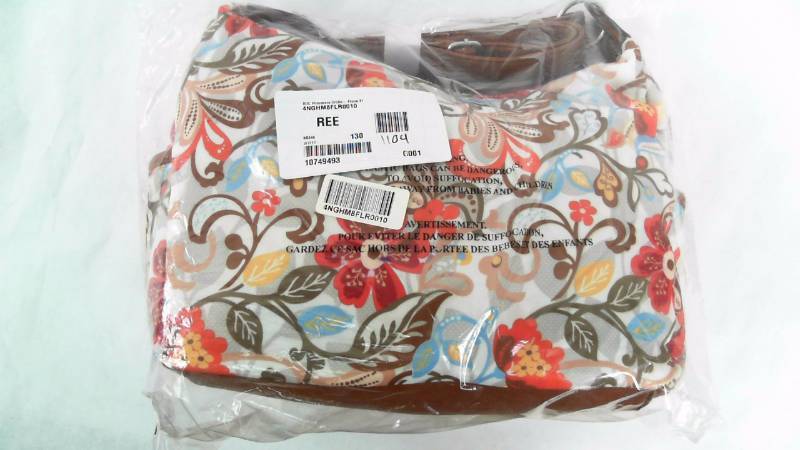 lot 1104 image: Womens BOC Primavera CroBo- Floral Bag  Purse Carrier