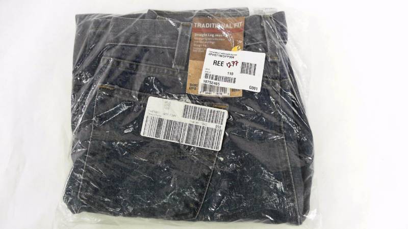 lot 1277 image: Mens CarharttTraditional Straight Leg Jean  Jeans Deepstone - Size 30W 34L