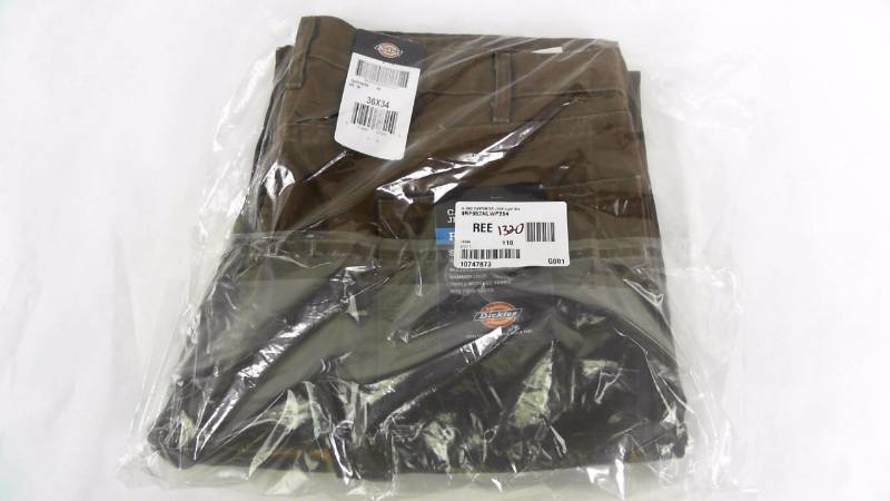 lot 1320 image: Mens Dickies DUCK CARPENTER JEAN Jeans  Pants Light Brown - Size 36W 34L