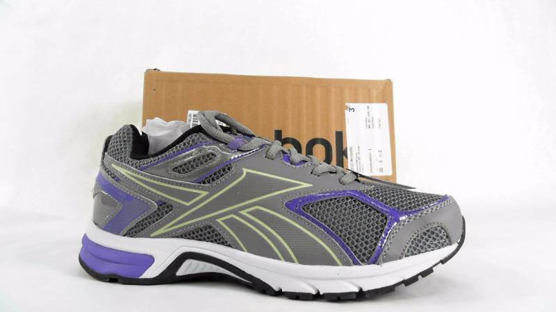 lot 1330 image: Womens Reebok WM Quick Chase Run MT-W Gray-Lilac Running  Athletic  Walking Shoes - Size&nbsp9