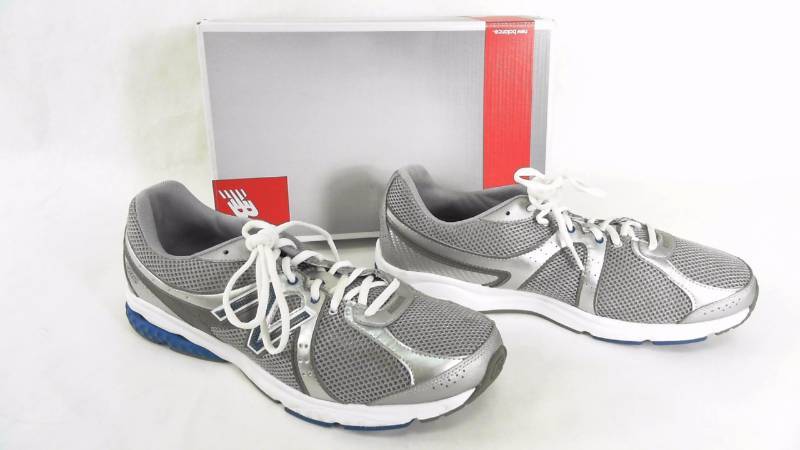 lot 1356 image: Mens New Balance NB MN MW665SB-WIDE Gray-Blue Athletic  Walking  Running Shoes - Size 12