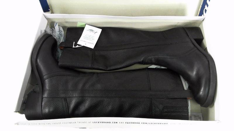 lot 1185 image: Womens LUCKY BRAND WM BOOT Boots Black - Size 7.5