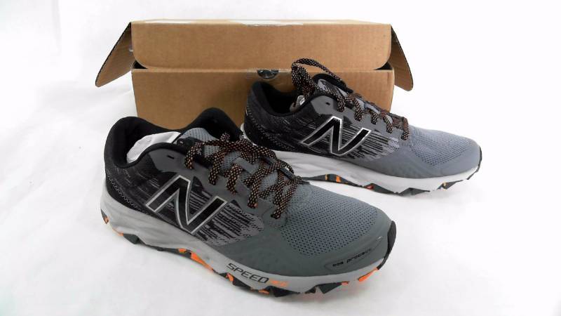 lot 1192 image: Mens New Balance NB MN T690v2 Running Gunmetal Shoes - Size 7.5