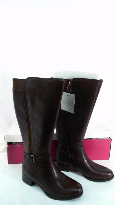 lot 1210 image: Womens Naturalizer WM WYNNIE WC Riding Bridal Brown Boots - Size 9