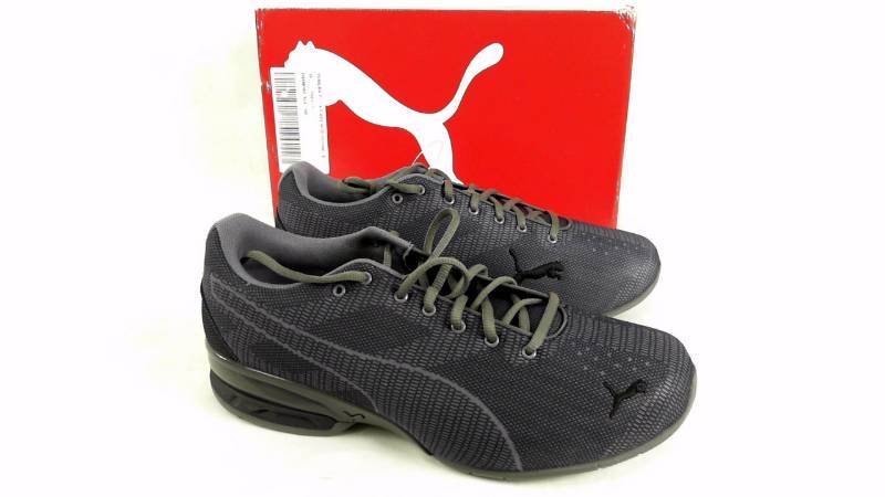 lot 1212 image: Mens PUMA MN TAZON 6 WOV WIDE Charcoal-Black Shoes - Size 10