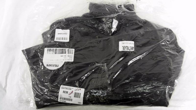 lot 1224 image: Womens Excelled Lambskin Leather Scub Black Jacket  Coat - Size S  Small