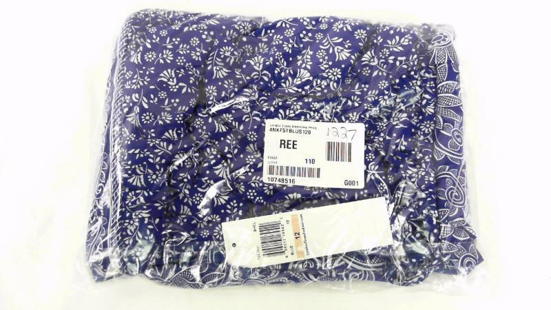 lot 1227 image: Womens London Times Sleeveless Print  Printed Dress Blue - Size 12