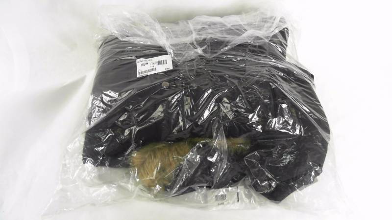 lot 1233 image: Womens Outdoor Spirit Ladies Full Length Hooded Puffer Coat  Jacket Black - Size XL  X Large
