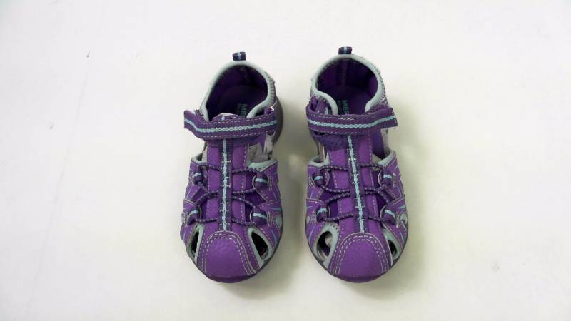 lot 1057 image: Girls Merrell Girls Hydro Jr Sandal Purple Sandals  Shoes - Size 7.5