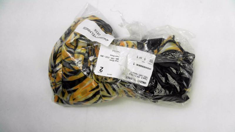 lot 1101 image: Womens Tiana B WM Plus PALM TREE CHIFFON Yellow Jacket & Tank Dress Set - Size S  Small
