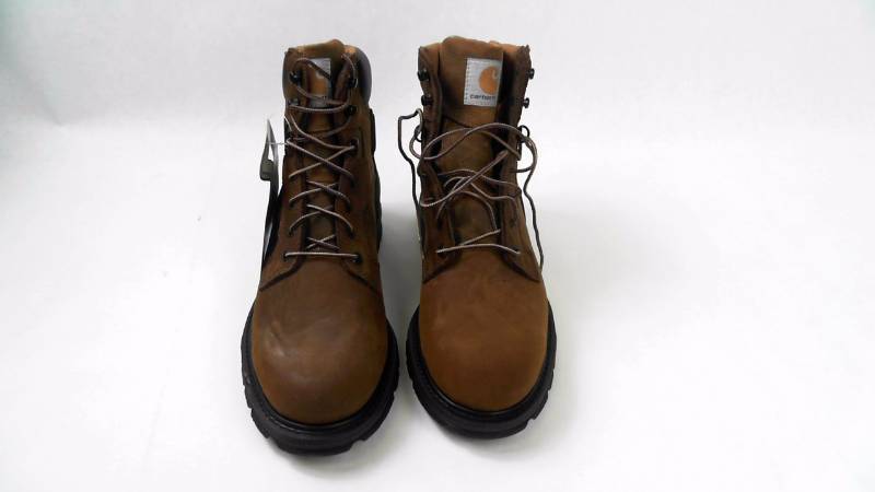 lot 1334 image: Mens Carhartt MN 6 WORK Brown Work Boots - Size 9 12