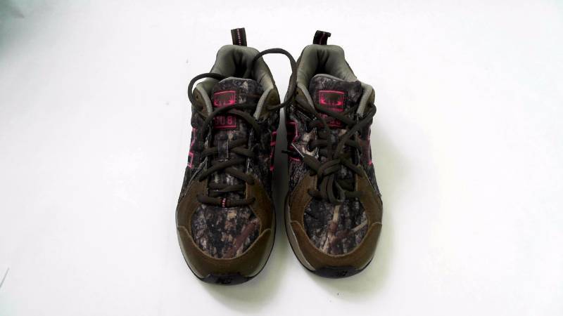 lot 1337 image: Womens New Balance NB WM 608V4-CAMO X-TRAINING Camo Athletic  Walking Shoes - Size 7