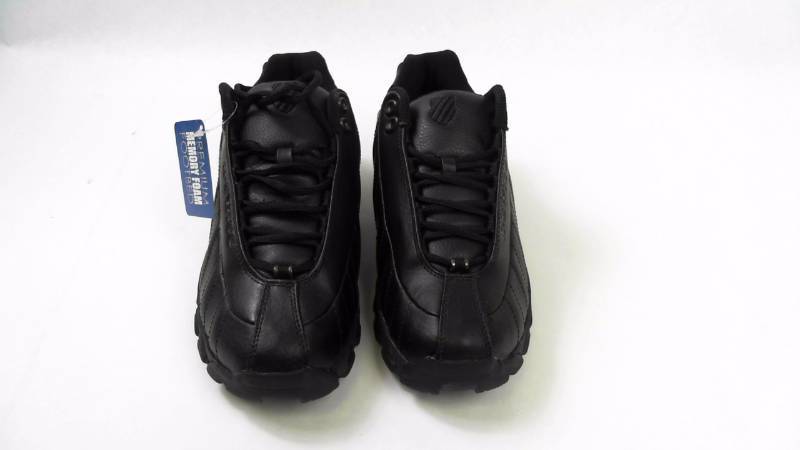 lot 1345 image: Mens K-Swiss MN ST329 CMF Black Athletic  Walking Shoes - Size&nbsp10