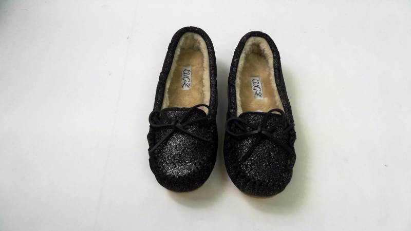 lot 1348 image: Womens Lugz WM Laurel Spark Slip on Moccasins  Moccasin  Shoes  Slippers Black - Size 7