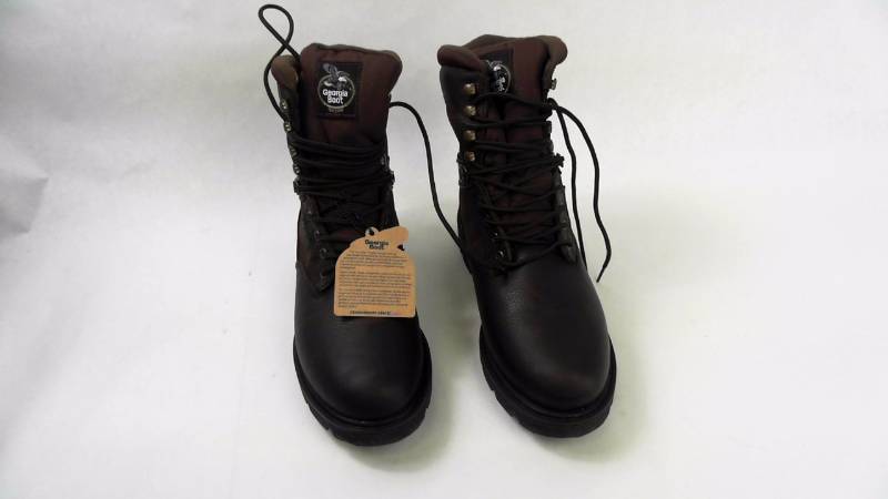 lot 1135 image: Mens Georgia Boot Homeland 8 Brown Boots - Size 10