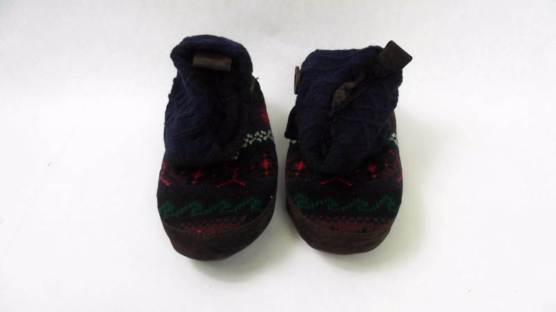 lot 1207 image: Womens Muk Luks WM Lodge Patti Slipper Navy LRG Boots  Slippers - Size 910