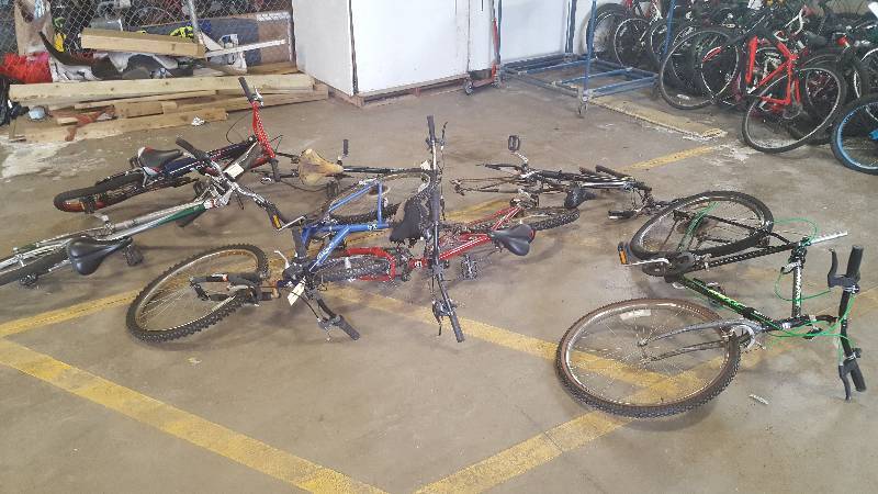 lot 415 image: Lot of (7) Repairable Bikes