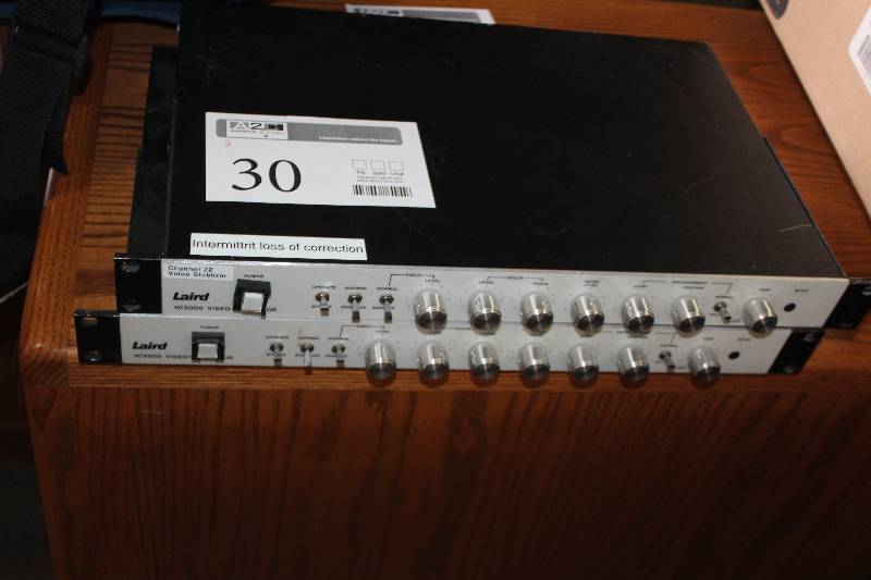 lot 30 image: Lot of (3) Laird Video Corrector