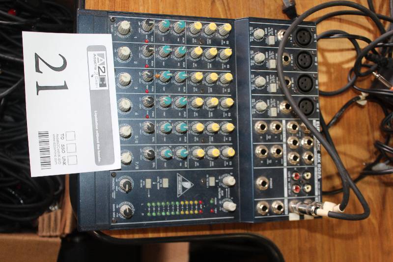 lot 21 image: EuroRack Mixing Board