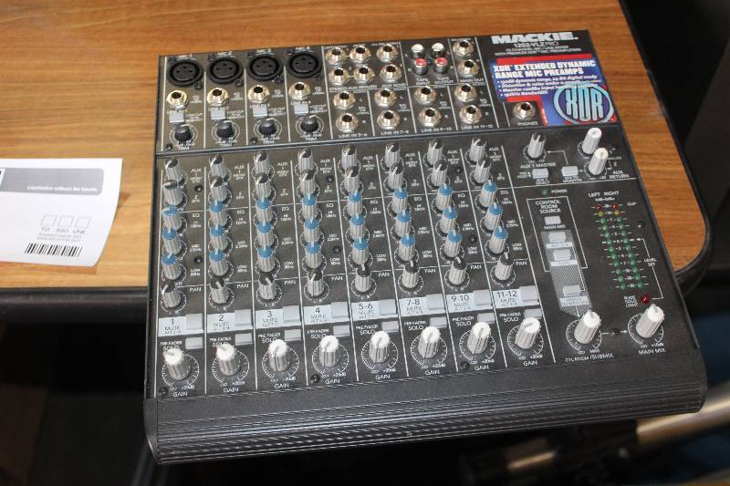 lot 22 image: Mackie Audio Mixer