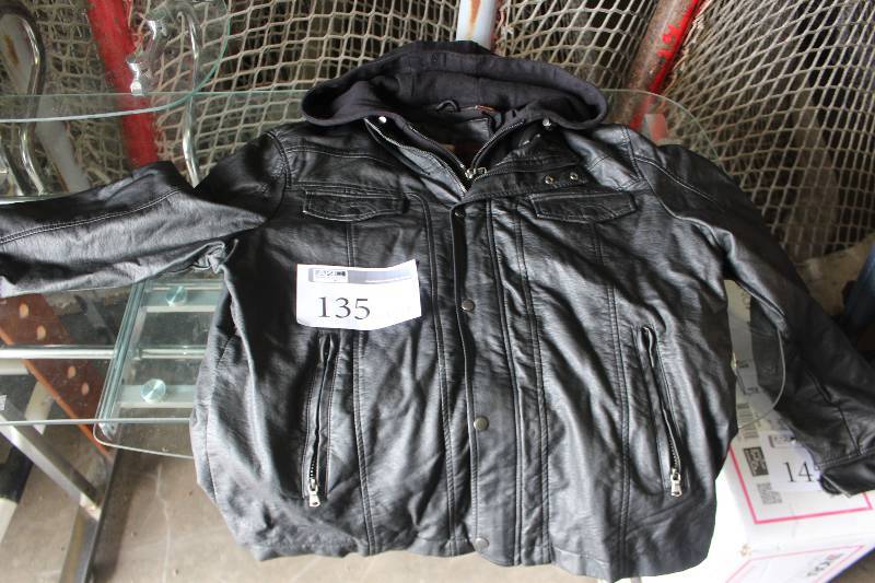 lot 135 image: Perry Ellis Hooded Coat