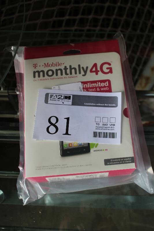 lot 81 image: T-Mobile Monthly 4G LG Mobile Phone