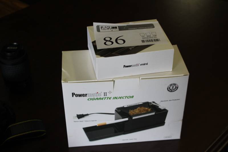 lot 86 image: Powermatic Cigarette Injector, Mini