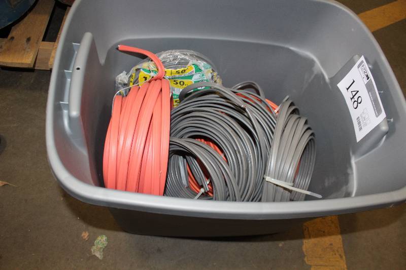 lot 148 image: Bin of Wire