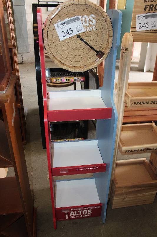 lot 245 image: Altos Tequila Display Rack