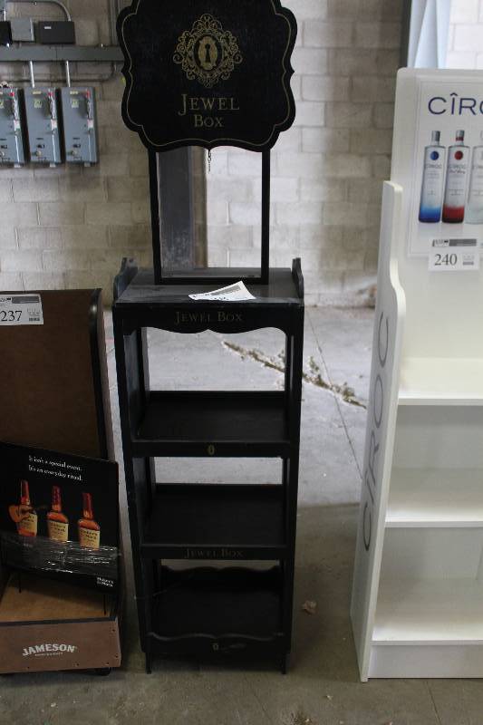lot 238 image: 4-Tier Display Case